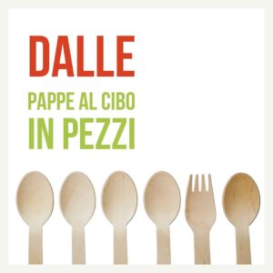 Come passare dalle pappe al cibo in pezzi?