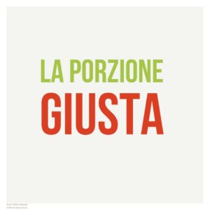 Qual’è la porzione giusta?