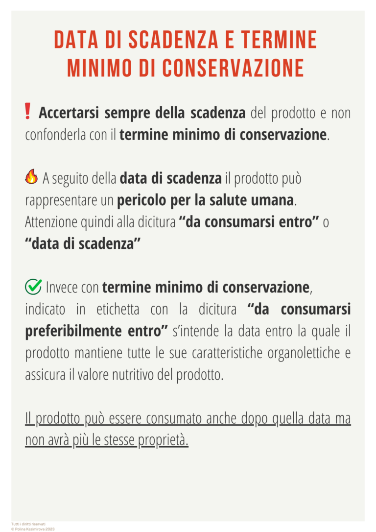 Stampa A4 Guida alla scelta degli alimenti