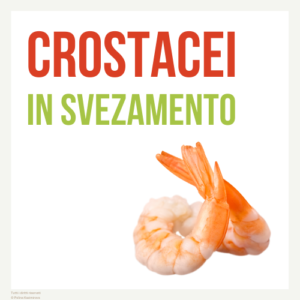 crostacei in svezzamento