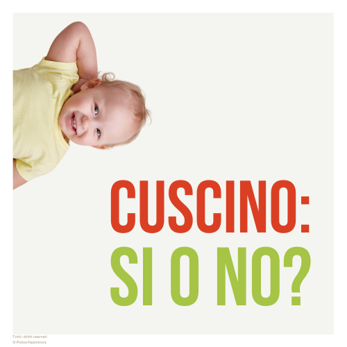 Si può usare il cuscino per i bambini sotto i due anni?