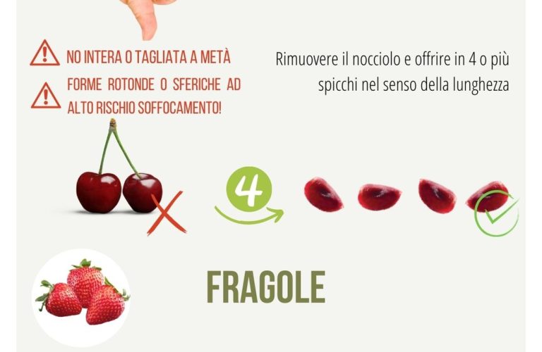 tagli sicuri ciliegie fragole