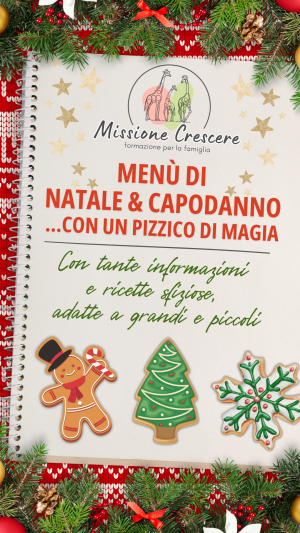 menu di natale e capodanno per bambini